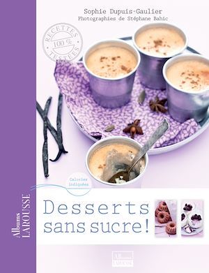 Couverture ebook de Desserts sans sucre, de Sophie Dupuis-Gaulier