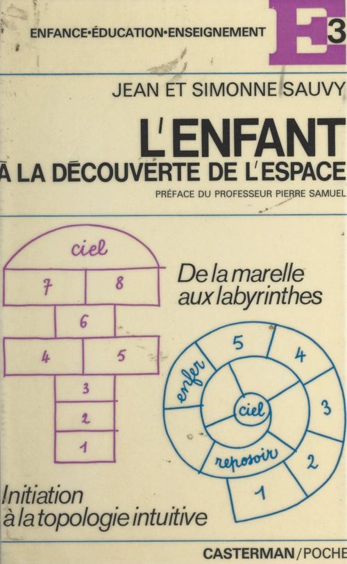 Couverture ebook de L'enfant à la découverte de l'espace, de Jean Sauvy, Simonne Sauvy