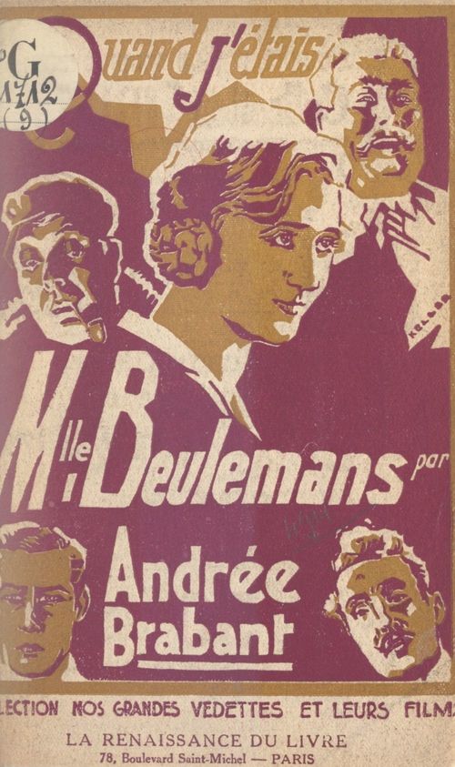 Couverture ebook de Quand j'étais Mademoiselle Beulemans, de Andree Brabant