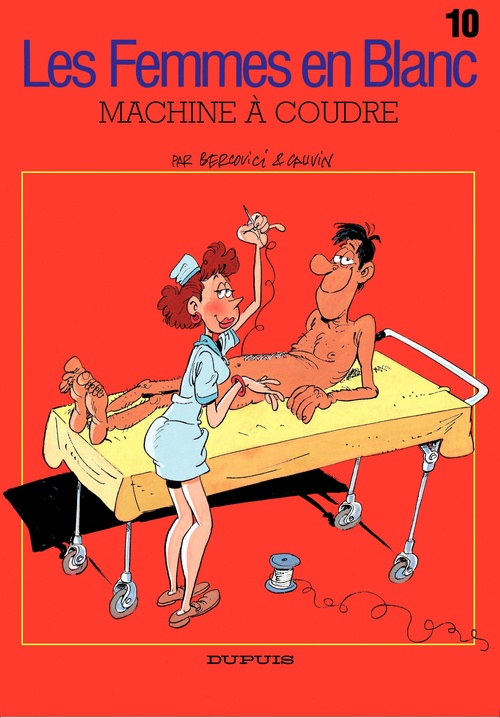 ebook cover of Les Femmes en Blanc - Tome 10 - Machine à coudre, by Raoul Cauvin, Philippe Bercovici