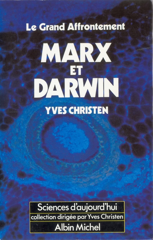 Couverture ebook de Marx et Darwin, le grand affrontement, de Yves Christen