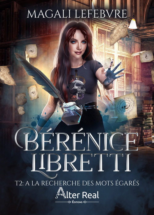 Couverture ebook de À la recherche des mots égarés, de Magali Lefebvre