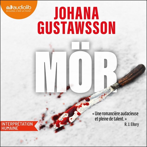 audiobook cover of Mör, by Johana Gustawsson