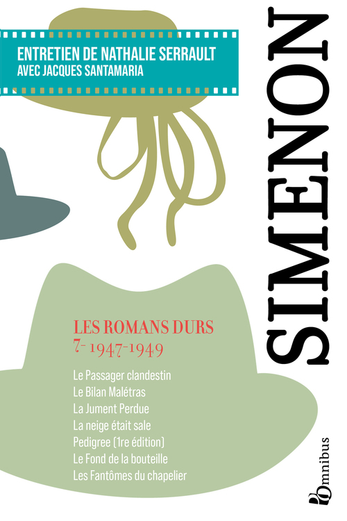 Couverture ebook de Les Romans durs, Tome 7 1947-1949, de Georges Simenon