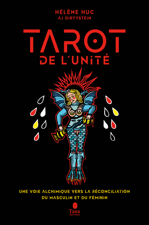 Couverture ebook de Le Tarot de l'unité - 22 arcanes pour se reconnecter à soi, écoféminisme et spiritualité. Une voie alchimique vers la réconciliation du Masculin et du Féminin, de Hélène Huc