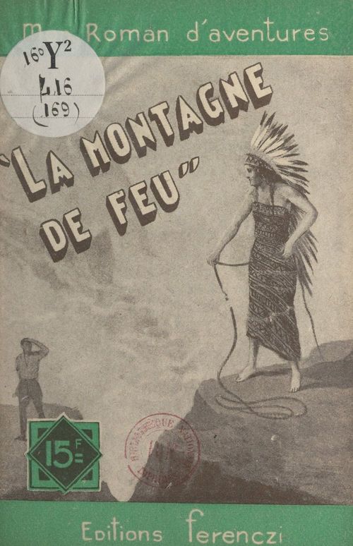 ebook cover of La montagne de feu, by Paul Tossel