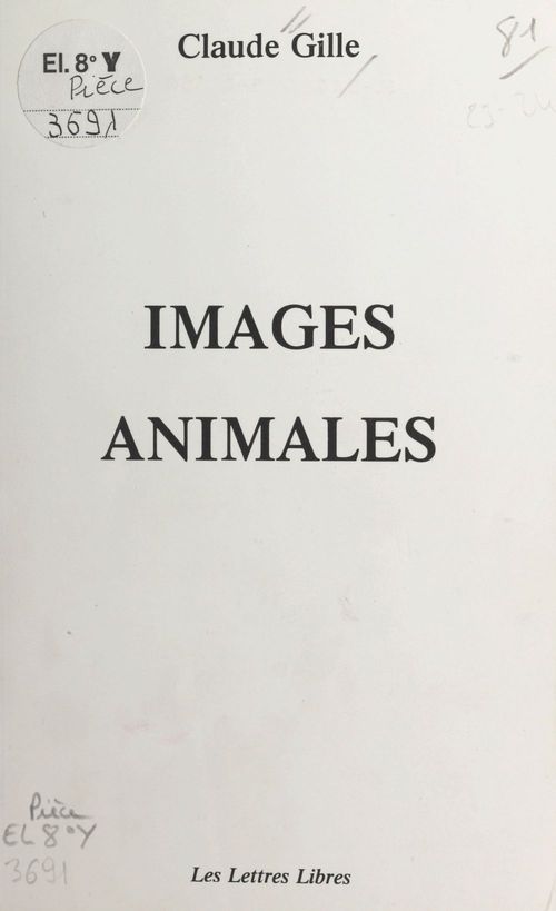 ebook cover of Images animales (Bestiaire), by Claude Gille