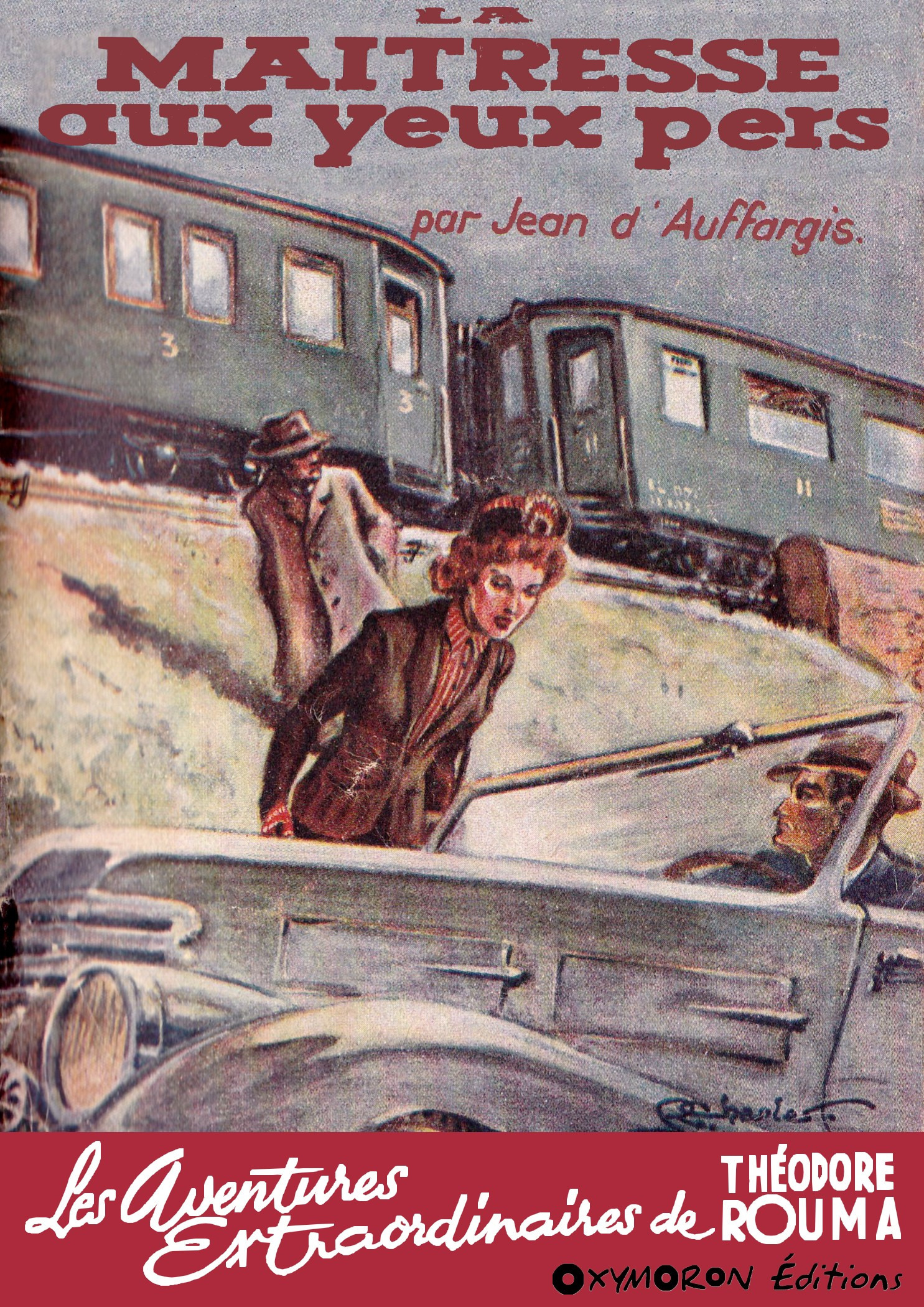 ebook cover of La maîtresse aux yeux pers, by Jean D''Auffargis