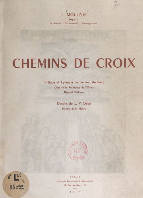 Couverture ebook de Chemins de croix, de Jean Moulinet