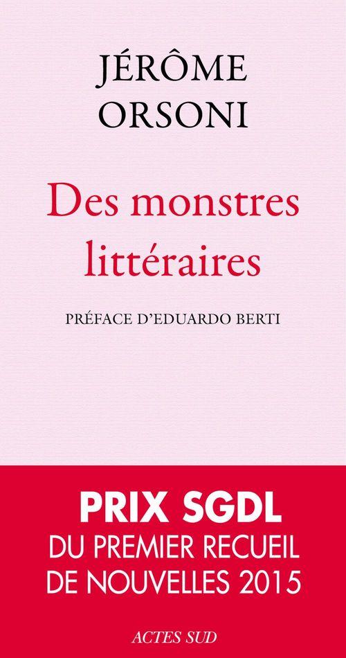 ebook cover of Des monstres littéraires, by Jjérôme Orsoni