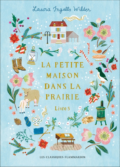 ebook cover of La petite maison dans la prairie COLLECTOR (Livre 5) - Un hiver sans fin, by Laura Ingalls Wilder