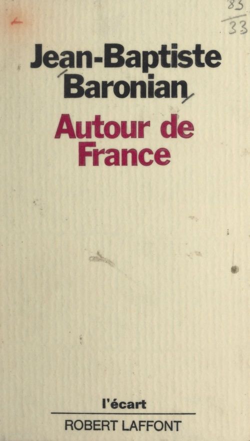ebook cover of Autour de France, by Jean-Baptiste Baronian