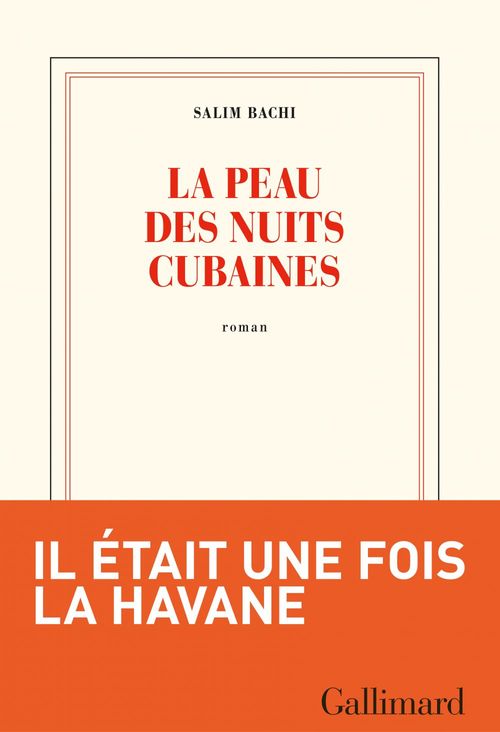 ebook cover of La peau des nuits cubaines, by Salim Bachi