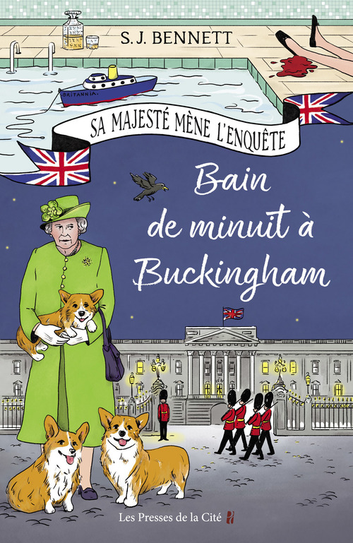 Couverture ebook de Bain de minuit à Buckingham - Tome 2, de S.J. Bennett