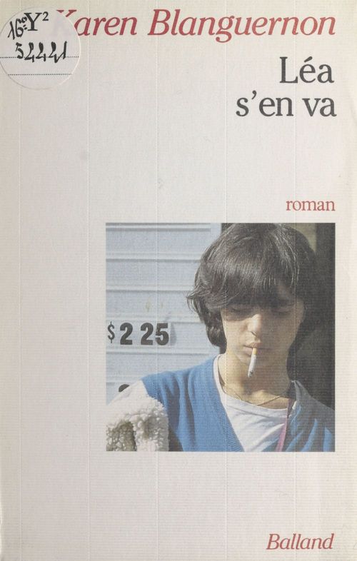 ebook cover of Léa s'en va, by Karen Blanguernon