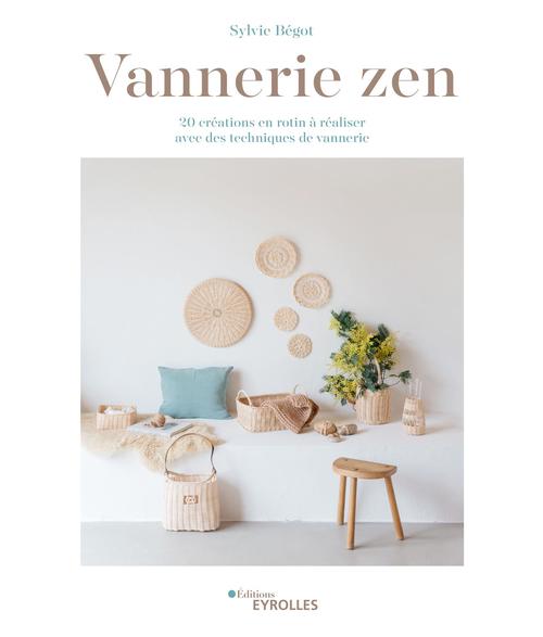 Couverture ebook de Vannerie zen, de Sylvie Bégot