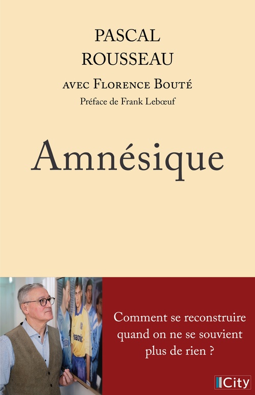 Couverture ebook de Amnésique, de Pascal Rousseau, Florence Bouté, Franck Leboeuf