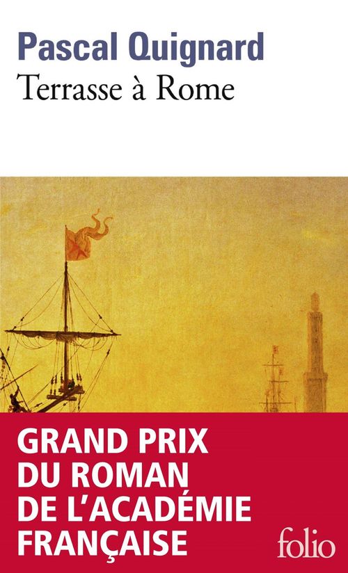 ebook cover of Terrasse à Rome, by Pascal Quignard