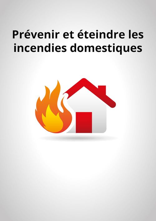 ebook cover of Prévenir et éteindre les incendies domestiques, by All The Content, Noblishing