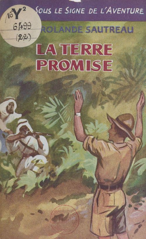 Couverture ebook de La terre promise, de Rolande Sautreau