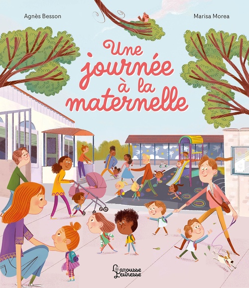 Couverture ebook de Une journée à la maternelle, de Agnès Besson