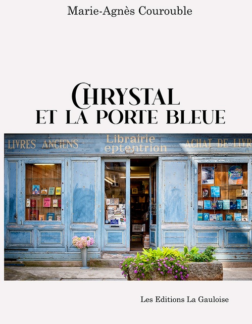 ebook cover of Chrystal et la porte bleue, by Marie-Agnès Courouble