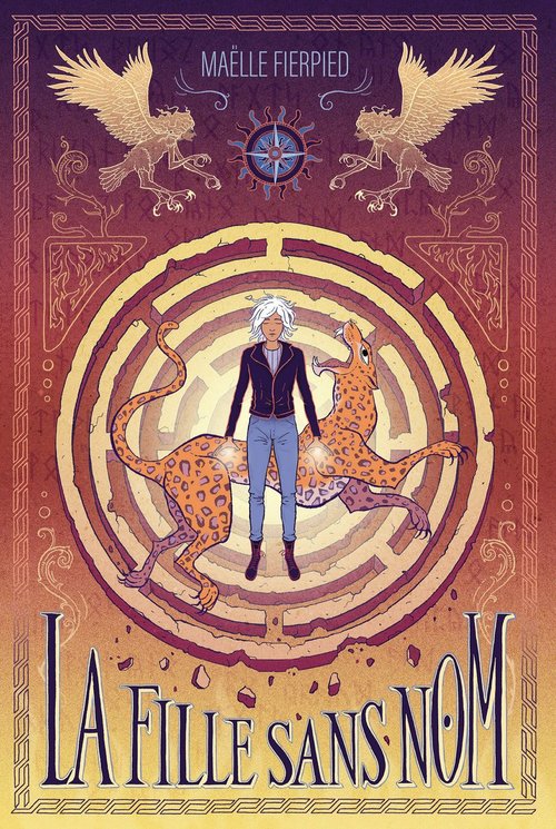 Couverture ebook de La fille sans nom, de Maëlle Fierpied, Antoine Doré