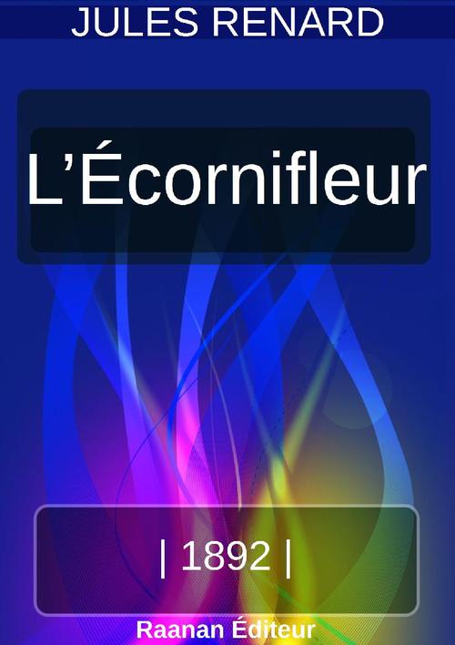 ebook cover of L´ÉCORNIFLEUR, by Jules Renard