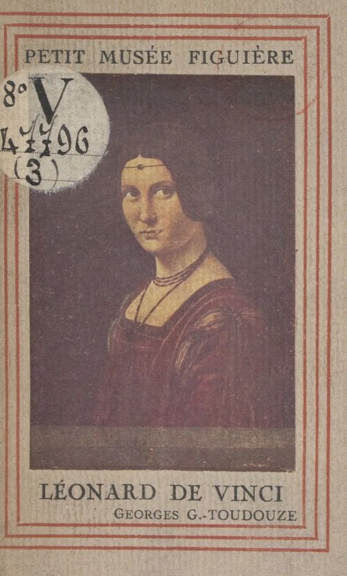 Couverture ebook de Léonard de Vinci, de Georges Gustave Toudouze