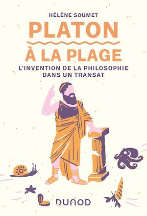 Couverture ebook de Platon à la plage, de Hélène Soumet