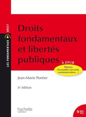 Couverture ebook de Les Fondamentaux - Droits fondamentaux et libertés publiques, de Jean-Marie Pontier