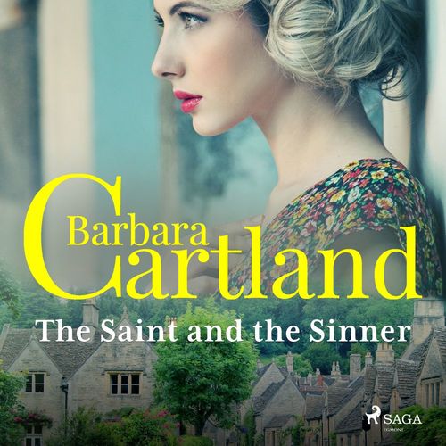audiobook cover of The Saint and the Sinner, by Barbara Cartland