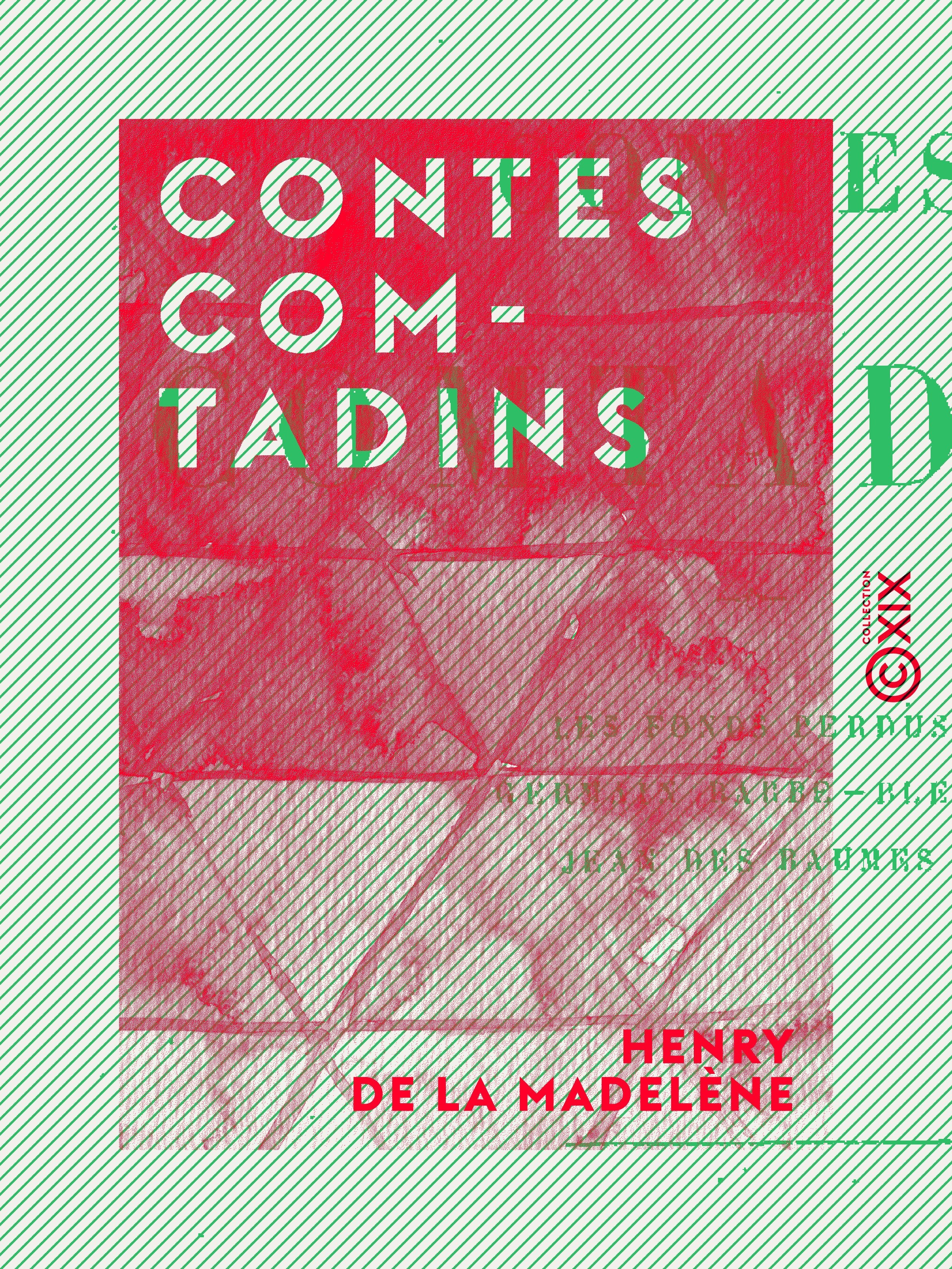 ebook cover of Contes comtadins, by Henry De La Madelene