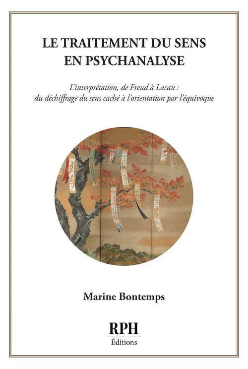 ebook cover of Le traitement du sens en psychanalyse, by Marine Bontemps