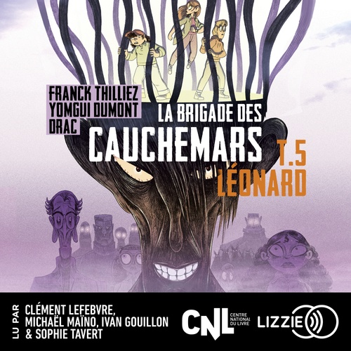 Couverture audiobook de La brigade des cauchemars - Tome 5 Léonard, de Franck Thilliez