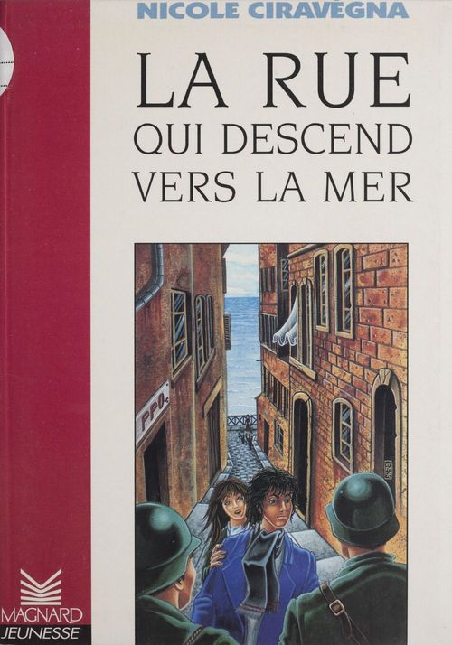 Couverture ebook de La rue qui descend vers la mer, de Nicole Ciravegna