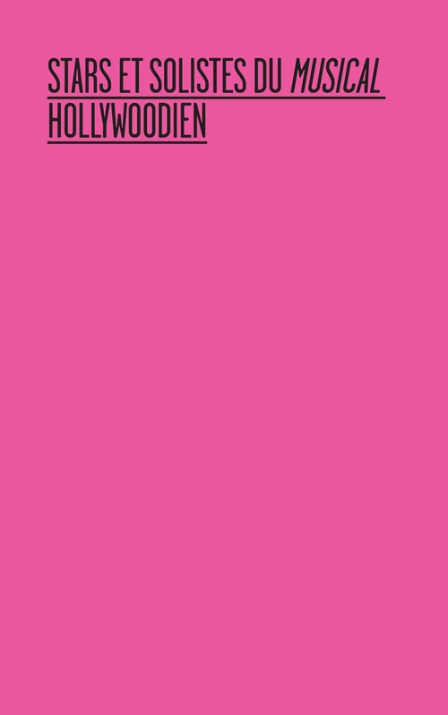 Couverture ebook de Stars et solistes du musical hollywoodien, de