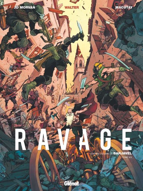 Couverture ebook de Ravage - Tome 03, de Jean-David Morvan, Rey Macutay