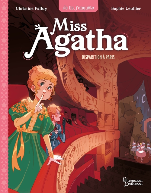 Couverture ebook de Miss Agatha - Disparition à Paris, de Christine Palluy