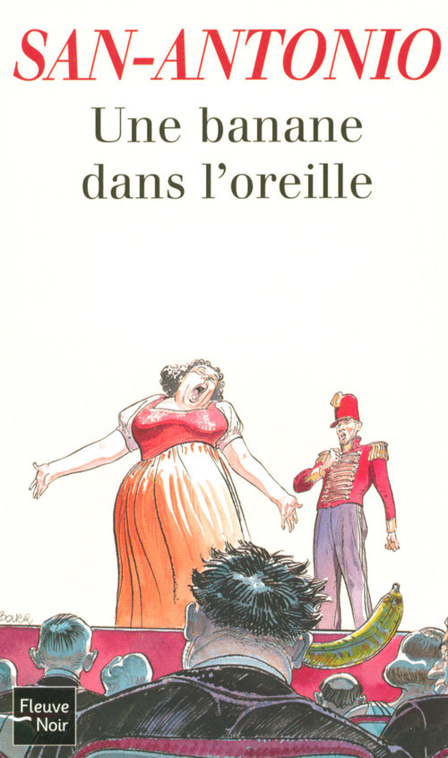 Couverture ebook de Une banane dans l'oreille, de San-Antonio