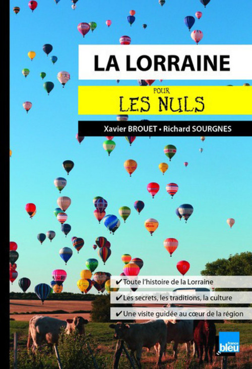 Couverture ebook de La Lorraine Poche Pour les Nuls, de Xavier Brouet