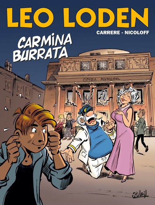 Couverture ebook de Léo Loden T28 - Carmina Burrata, de Christophe Arleston