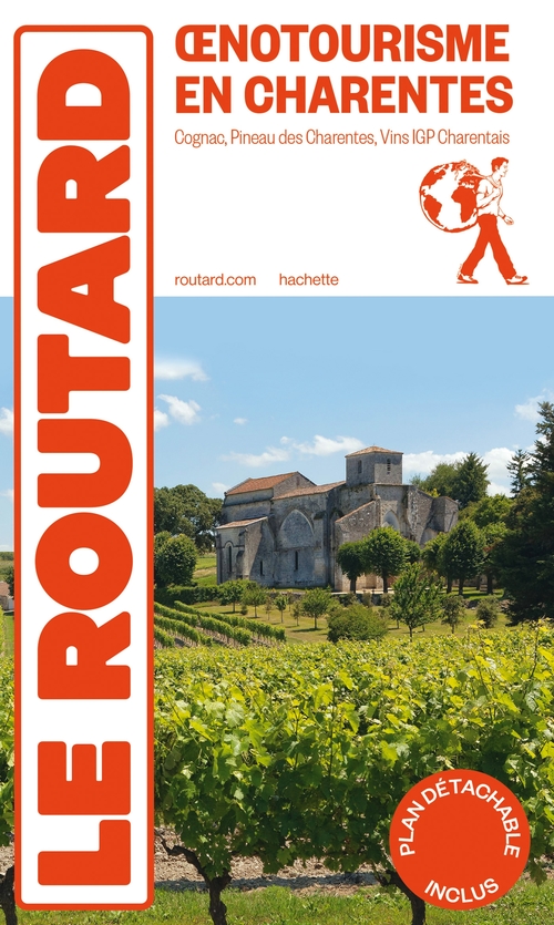 Couverture ebook de Guide du Routard Oenotourisme en Charentes, de Collectif