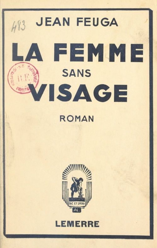 ebook cover of La femme sans visage, by Jean Feuga