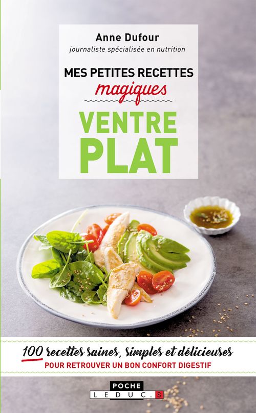 ebook cover of Mes petites recettes magiques ventre plat, by Anne Dufour