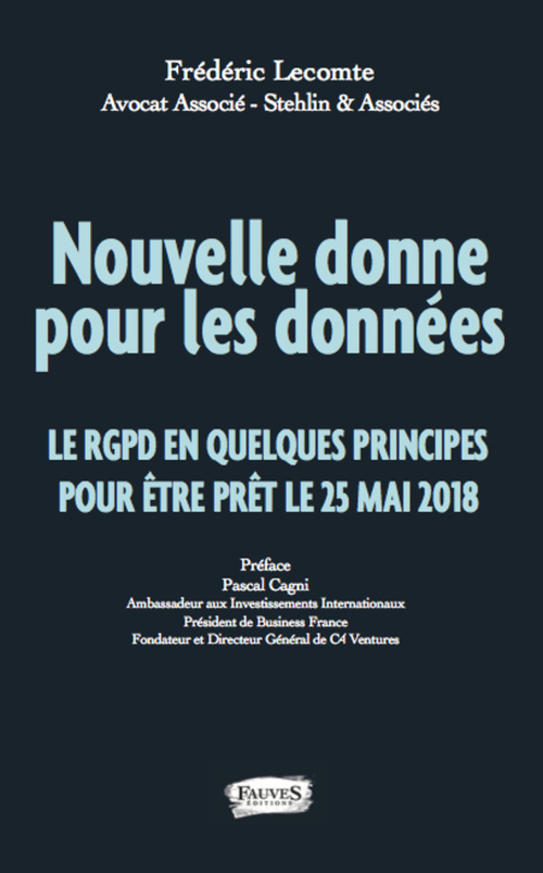 ebook cover of Nouvelle donne pour les données, by Frédéric Lecomte