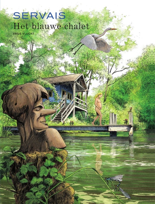 Couverture ebook de Het blauwe chalet, de Servais