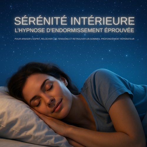 Couverture audiobook de Sérénité intérieure - L'hypnose d'endormissement éprouvée - S'endormir tout simplement, de S'endormir tout simplement