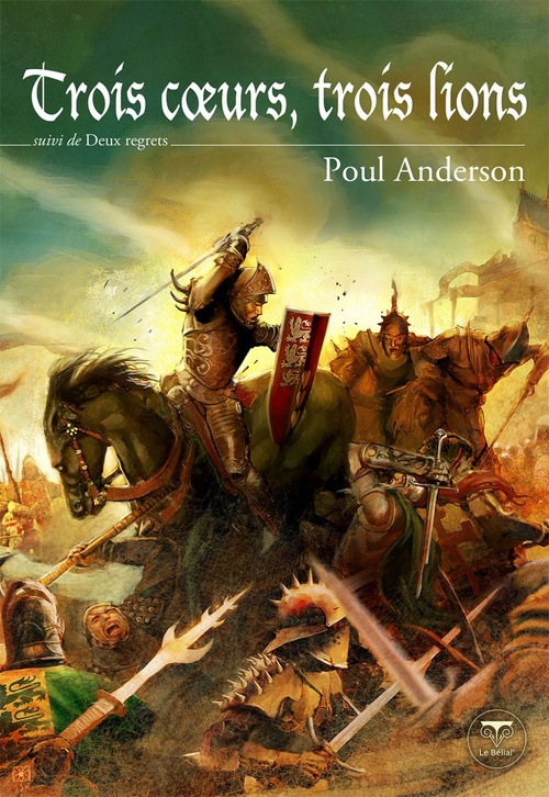 Couverture ebook de Trois coeurs, trois lions, de Poul Anderson