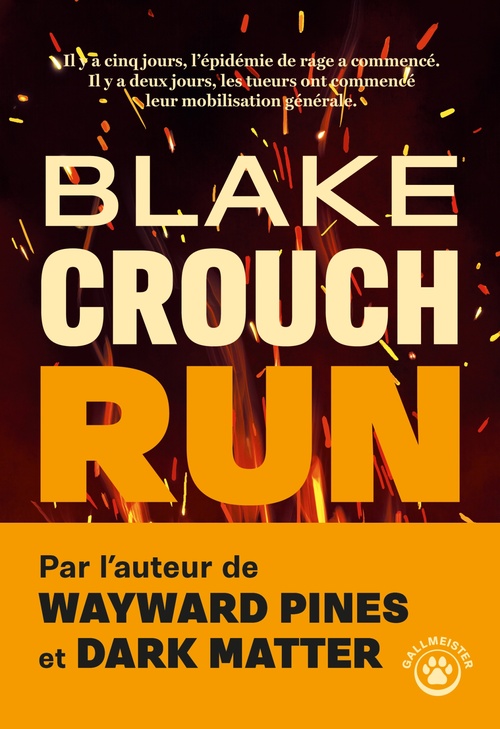 ebook cover of Run, by Blake Crouch